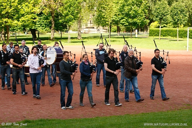 Practice at Kevingrove Park