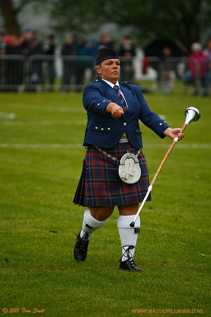 Drum major competition Levengrove park Dumbarton